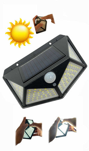 LAMPARA SOLAR 100LED